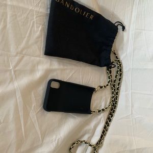 Bandolier Sarah Pebble Leather Crossbody